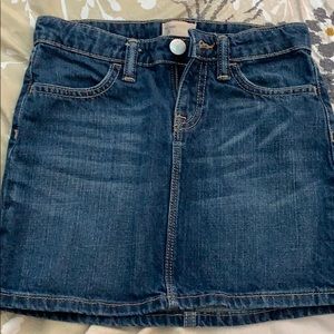 GAP jean skirt